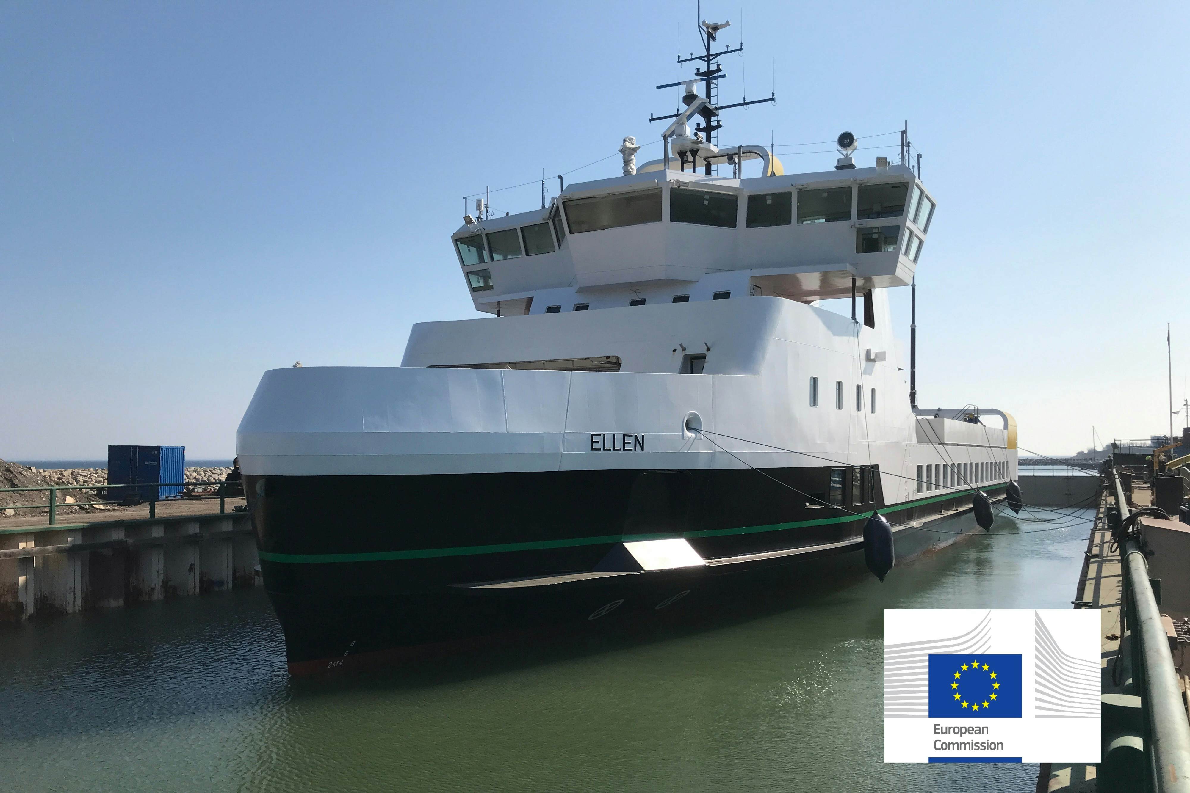Denmark's first electric ferry is now ready for action Lonely
